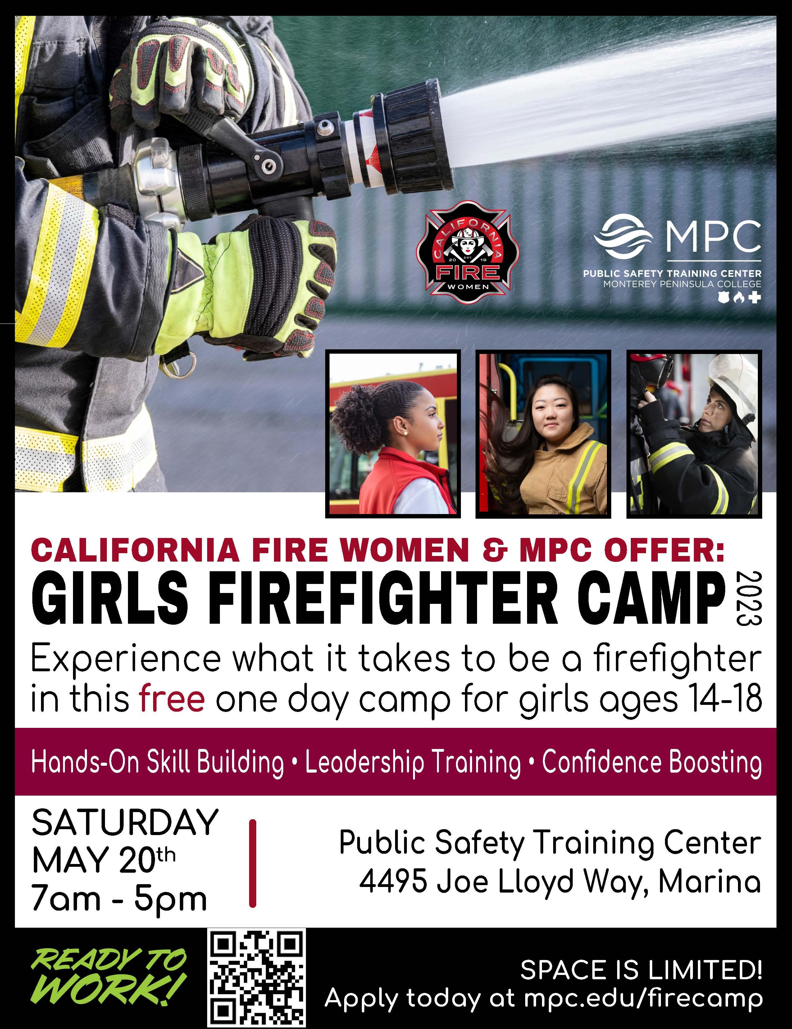 Girls Firefighter Camp